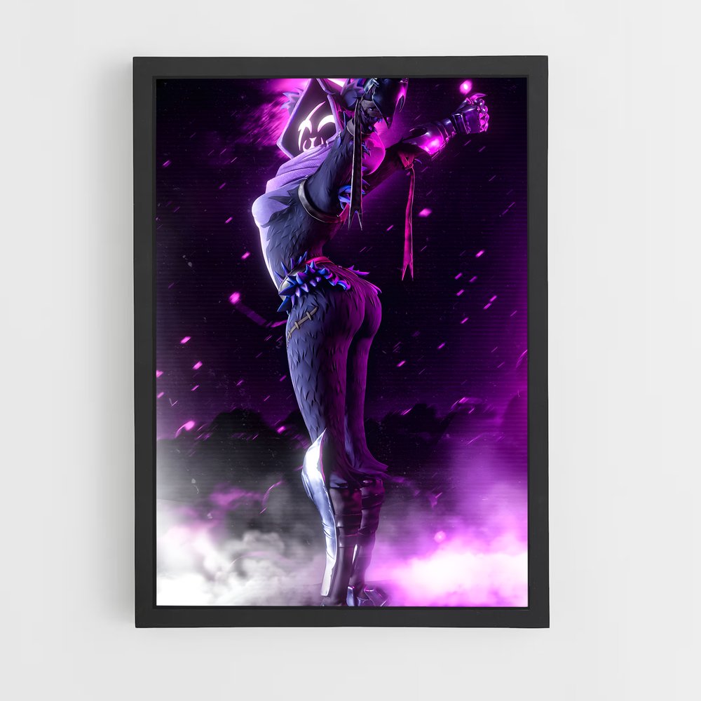 Poster Danse Énigmatique – affiche Fortnite (vue 2)